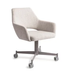 Eetkamerstoel Yanai Caster Grey