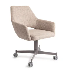 Eetkamerstoel Yanai Caster Grey