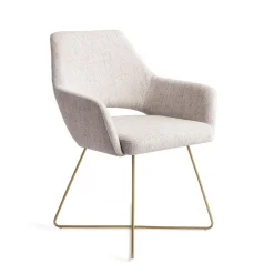 Eetkamerstoel Yanai Cross Gold