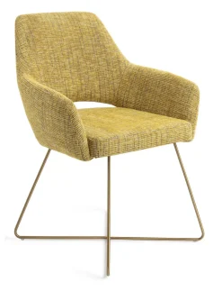 Eetkamerstoel Yanai Cross Gold