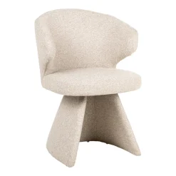 Eetkamerstoel Zenith Bouclé, kleur Crème