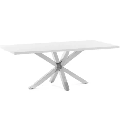 Eettafel Argo 160 x 100cm, kleur Wit
