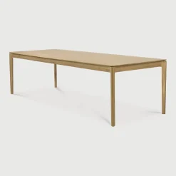 Eettafel Bok Geolied Eikenhout, kleur Naturel