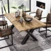 Eettafel Jermiah Eikenhout