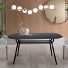 Eettafel Lynzie Deens Ovaal, Keramiek, 150 x 90cm