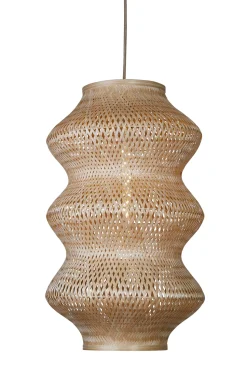 Hanglamp Barbados Bamboe, 3-lamps