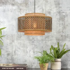 Hanglamp Bhutan Bamboe