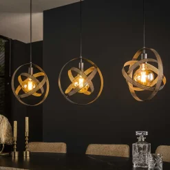 Hanglamp Brando 3-lamps, kleur Artic Zwart