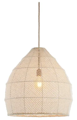 Hanglamp Makassar kleur Crème