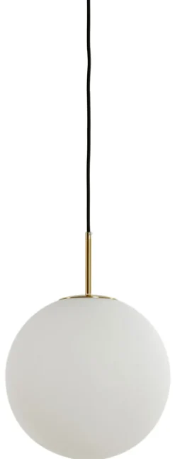 Hanglamp Medina kleur Antiek Brons/Mat Wit
