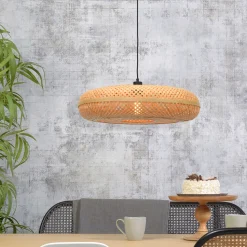 Hanglamp Palawan 60cm, Bamboe