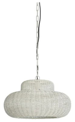 Hanglamp Piedra Metaal, kleur Crème