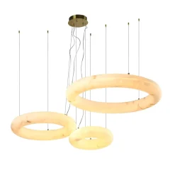 Hanglamp Thalora Resin, 3-lamps