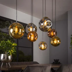 Hanglamp Yair kleur Oud Zilver