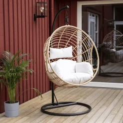 Hangstoel Karine Rotan, kleur Naturel