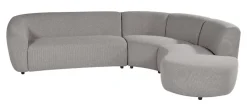 Hoekbank Florence 300cm, Bouclé, kleur Mushroom
