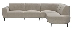 Hoekbank Mauro 300cm, Bouclé