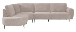 Hoekbank Milano 300cm, Elite stof, kleur Clay