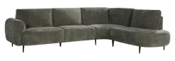 Hoekbank Milano Elite stof, kleur Hunter