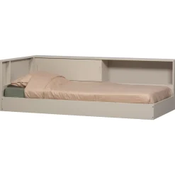 Hoekbed Carter Grenenhout, 90 x 200cm