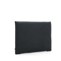 Hoofdbord Jaira Linnenmix, 150cm, kleur Antraciet