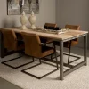 Industriële Eettafel Venetië Teak