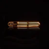 Kooldraadlamp Buis 18,5cm, LED E27 4W, kleur Amber, dimbaar