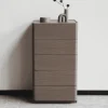 Ladekast Lotte Met 5 laden, kleur Mocca