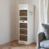 Ladekast Rangez en Plus Met 4 rattan laden
