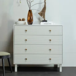 Ladekast/Commode Madu 91 x 94cm, kleur Wolkengrijs