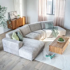 Loungebank Elise kleur beige