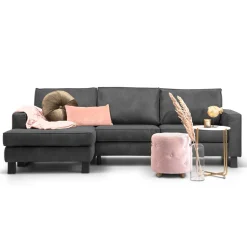 Loungebank Mathew Kleur Antraciet
