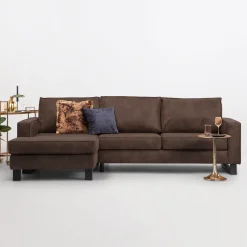Loungebank Mathew Kleur Bruin