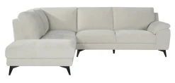 Loungebank Santino Elite stof, kleur Naturel