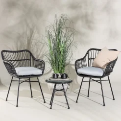 Loungeset Samantah Met 2 loungestoelen en tafel