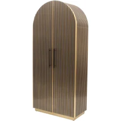 Opbergkast Les Arcs Brass, 180 x 80cm