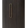 Opbergkast Luxor Eiken, 190 x 90cm, kleur donkerbruin