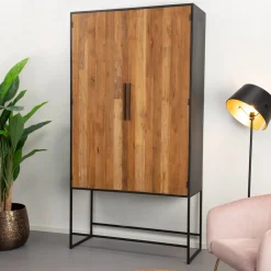 Opbergkast Manilla Teak, 116 x 220cm