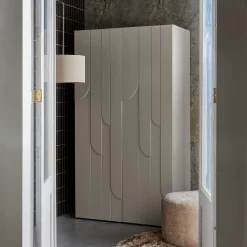 Opbergkast Rain 2-deurs 200 x 110cm, kleur Dust