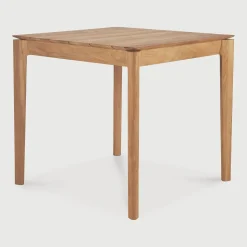 Outdoor Bistrotafel Bok Teakhout, 80 x 80cm, kleur Naturel