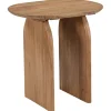 Ovale Bijzettafel Sequia Acaciahout, 60 x 45cm