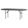 Ovale Eettafel Arthur Eikenhout, 220 x 90cm