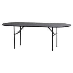 Ovale Eettafel Arthur Eikenhout, 220 x 90cm