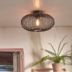 Plafondlamp Cango Bamboe, 40cm