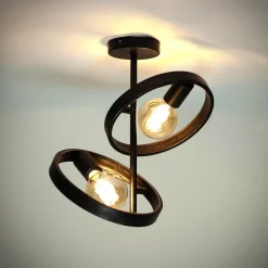 Plafondlamp Homer 2-lamps