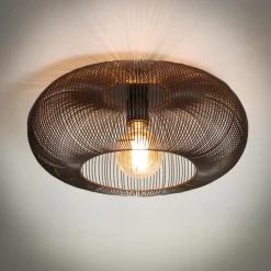 Plafondlamp Mallory Metaal, Ø43cm