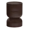 Plantenpot Toval Ø28cm, kleur Paars/Bruin