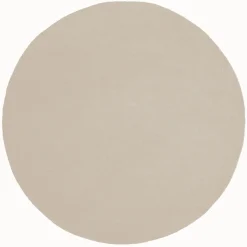 Rond Vloerkleed Noble 250cm, kleur Zand