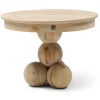 Ronde Bijzettafel Anacapri Mangohout, 60cm