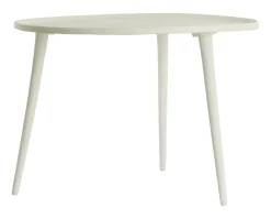 Ronde Bijzettafel Babina kleur Crème
